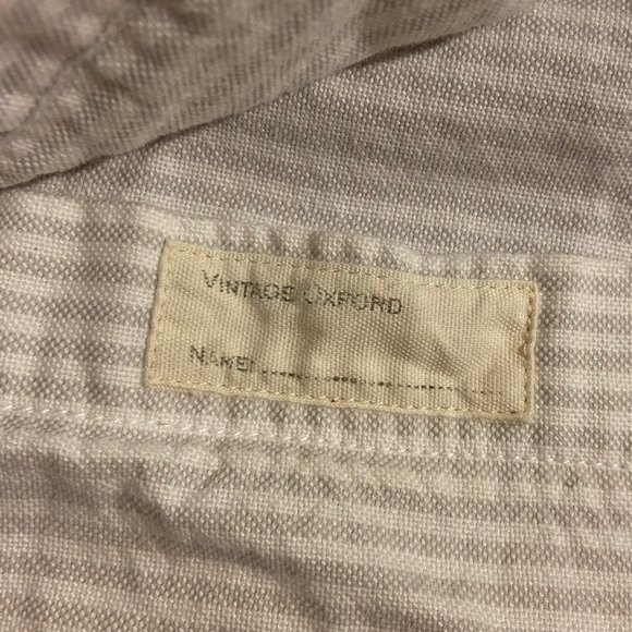 J. Crew Vintage Oxford Striped Button Down - Picture 4 of 7